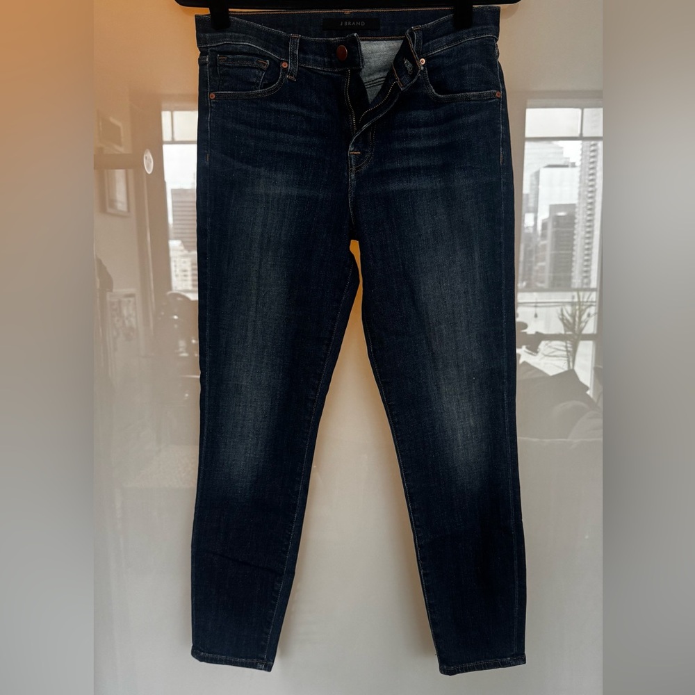 J BRAND Skinny Dark Wash Women's Jeans - Size 28 - Picture 9 of 11